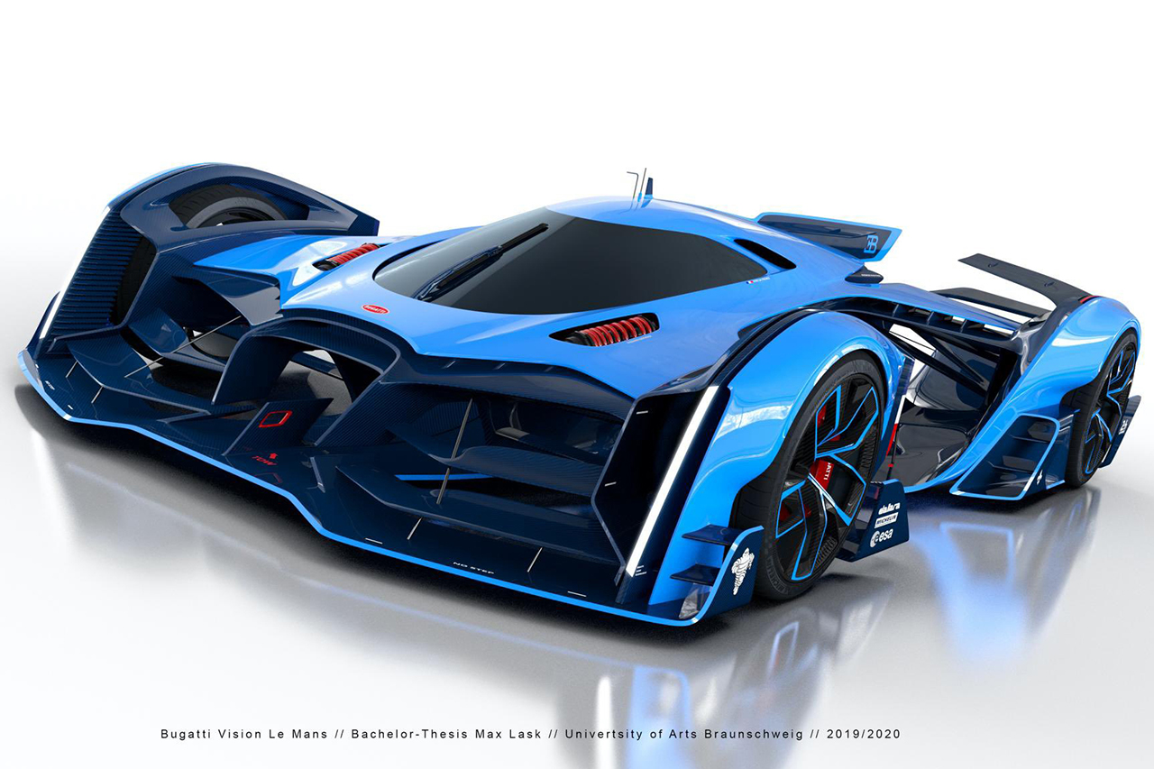 Bugatti Vision Le Mans 2020