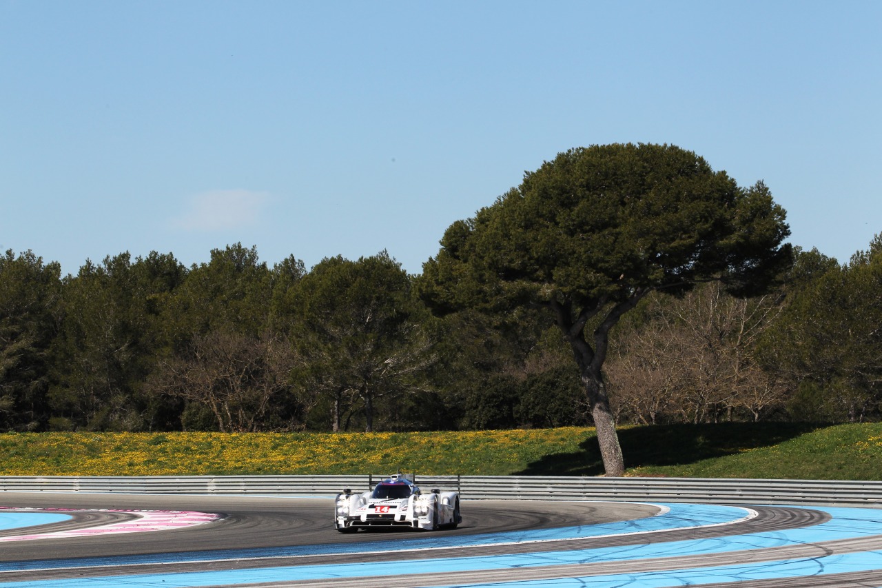 FIA World Endurance Championship, Testing Paul Ricard, Francia 28-29 Marzo 2014