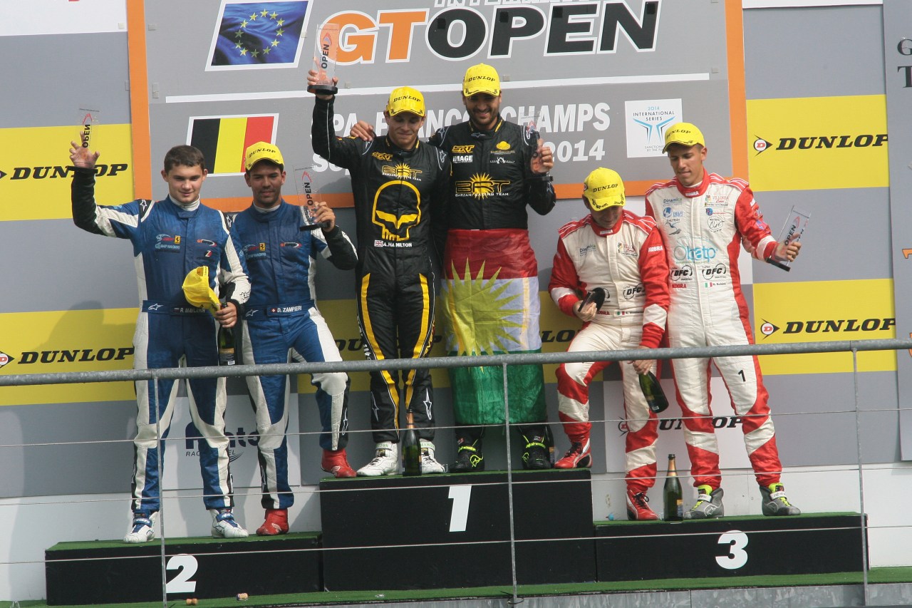 GT Open Spa Francorchamps, Belgium 5 - 7 09 2014