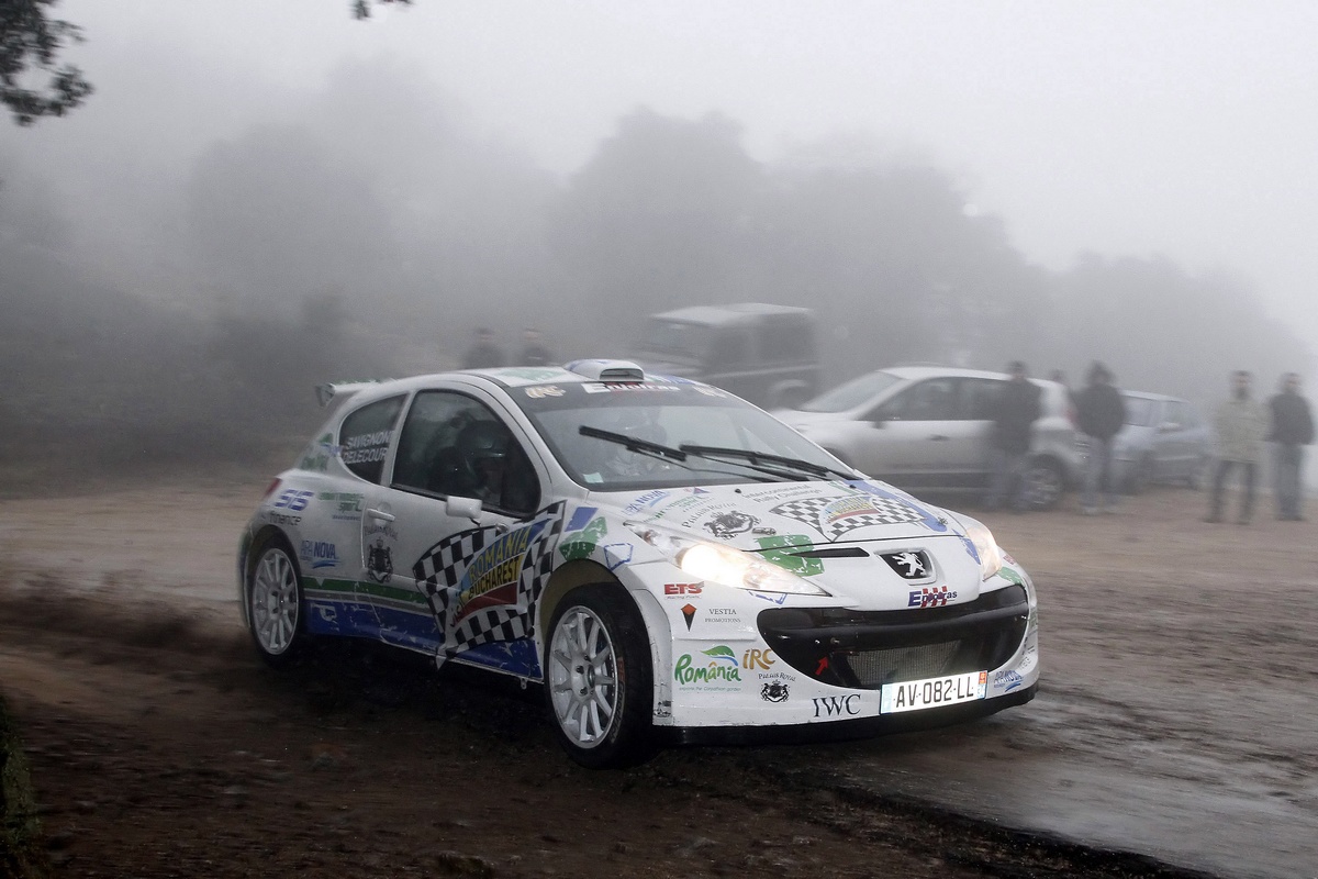 IRC RALLY - Test François Delecour -  Rally Montecarlo 2011