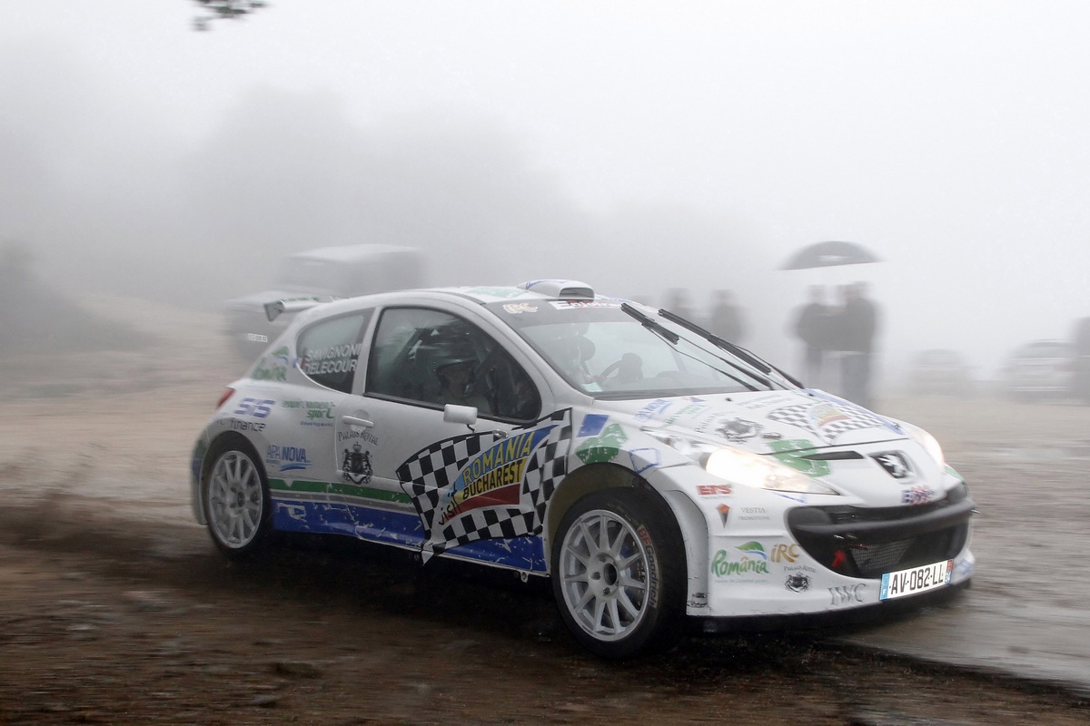 IRC RALLY - Test François Delecour -  Rally Montecarlo 2011