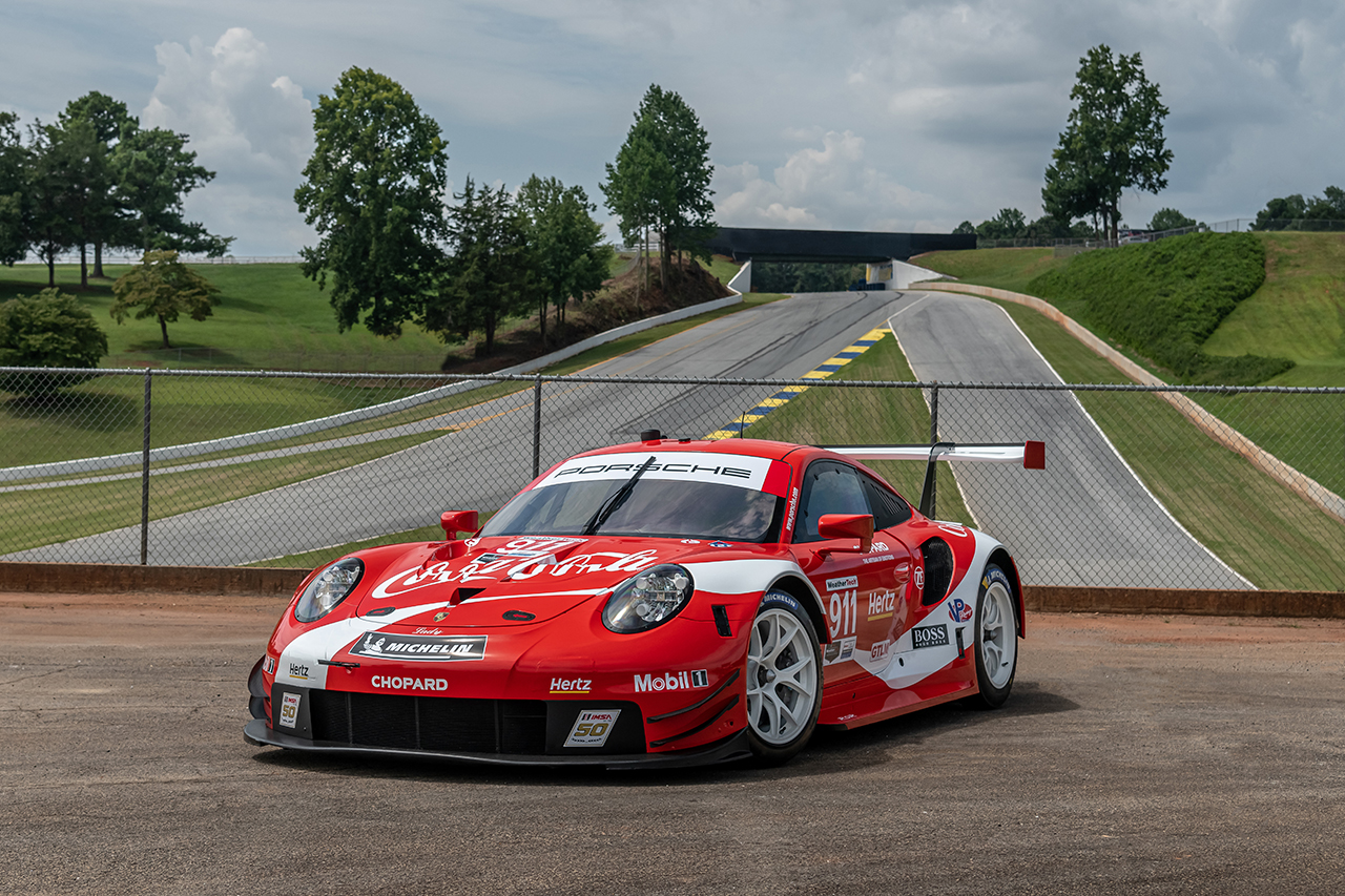 Porsche 911 RSR Coca-Cola, IMSA Petit Le Mans 2019 - Foto 3 di 20