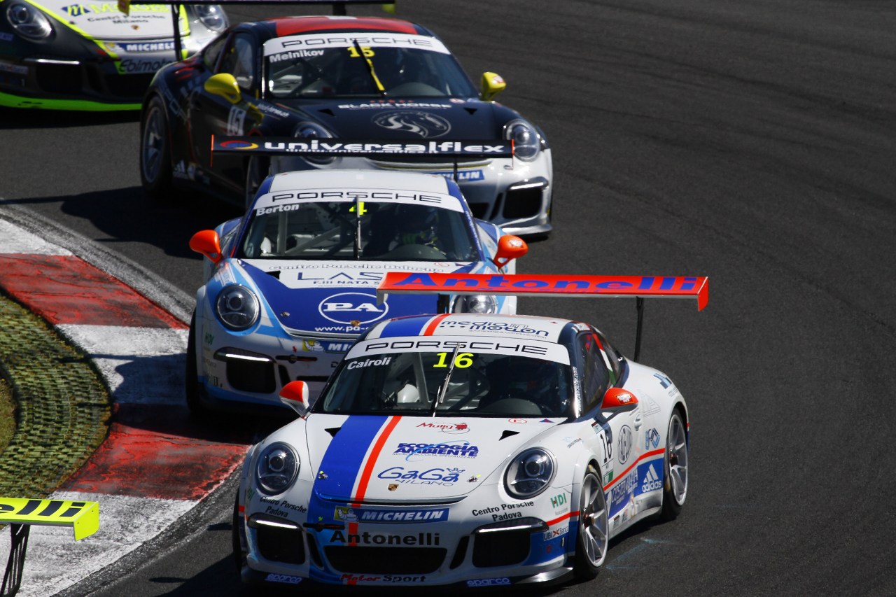 Porsche Carrera Cup Italia Vallelunga 12-14 09 2014