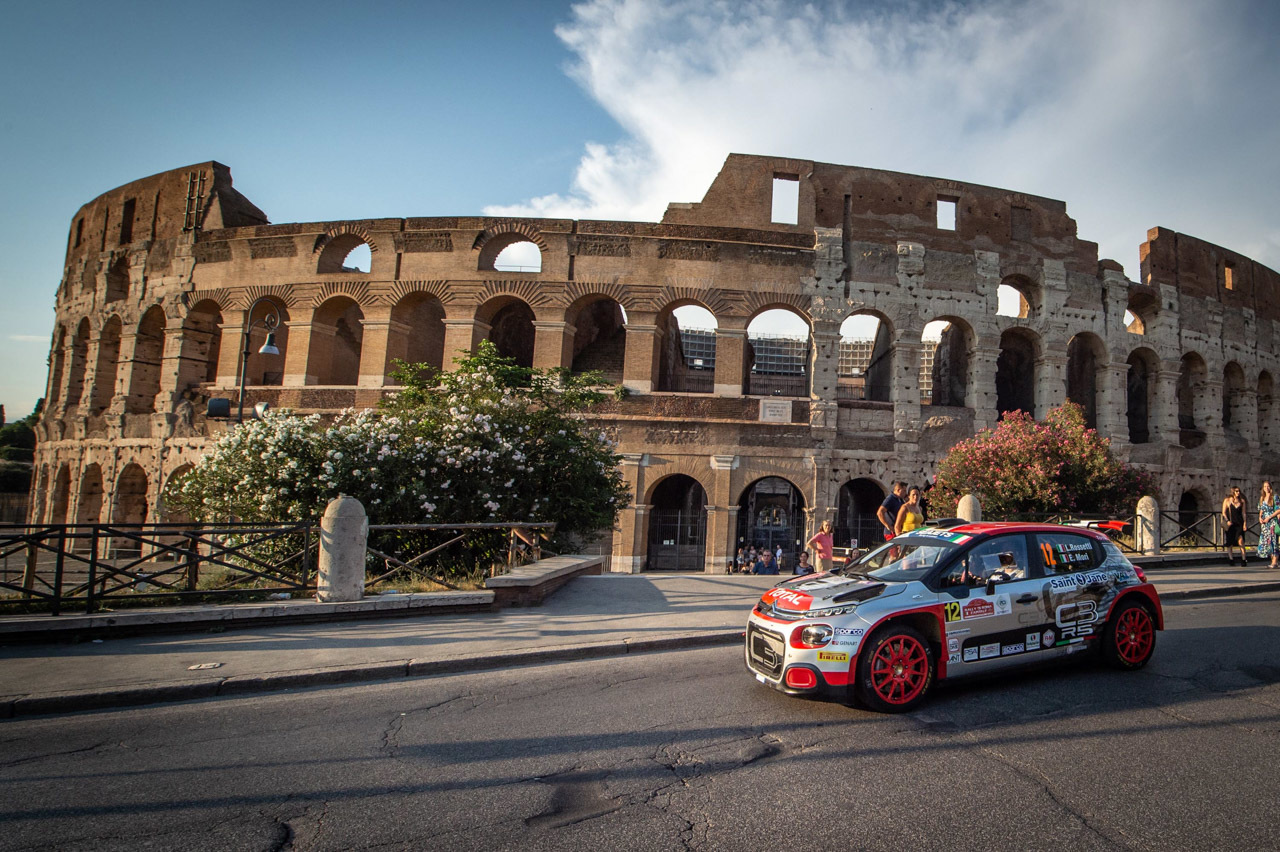 Rally Roma Capitale 2019 - Luca Rossetti ed Eleonora Mori, Citroen C3 R5