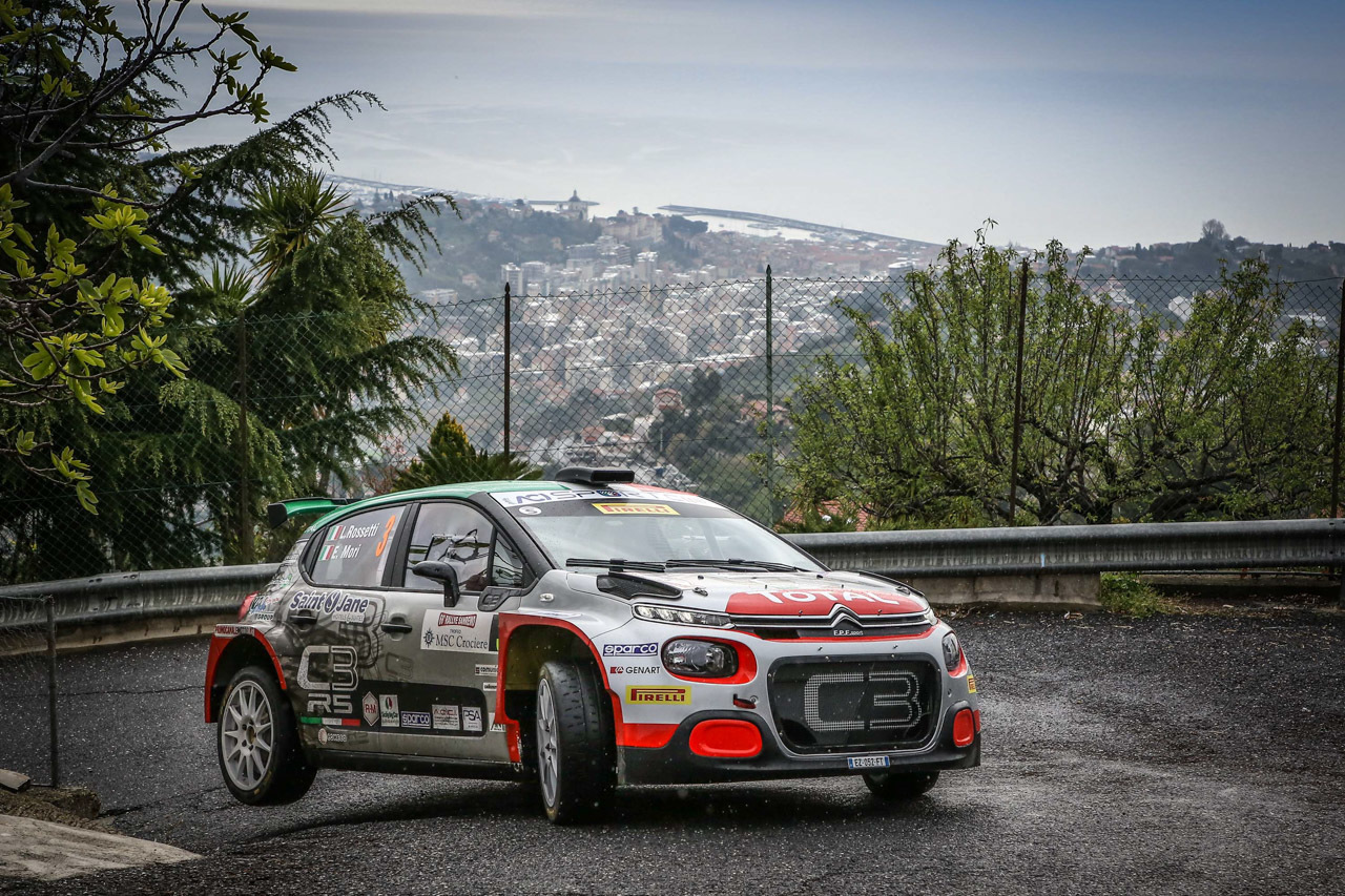 Rallye Sanremo 2019: Luca Rossetti ed Eleonora Mori, Citroen C3 R5