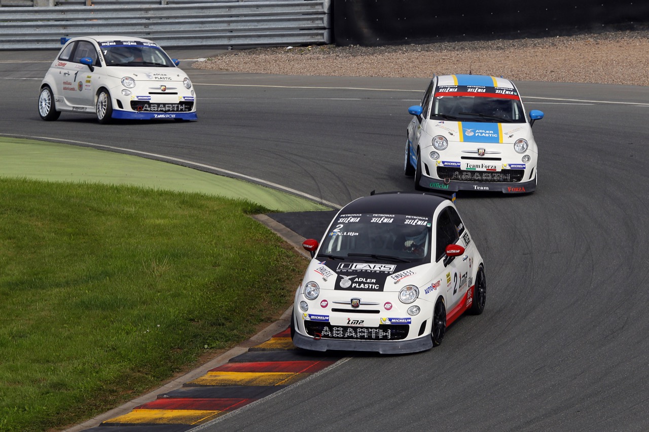 Trofeo Abarth Italia & Europa Sachsenring, Germany 29 - 30 08 2015