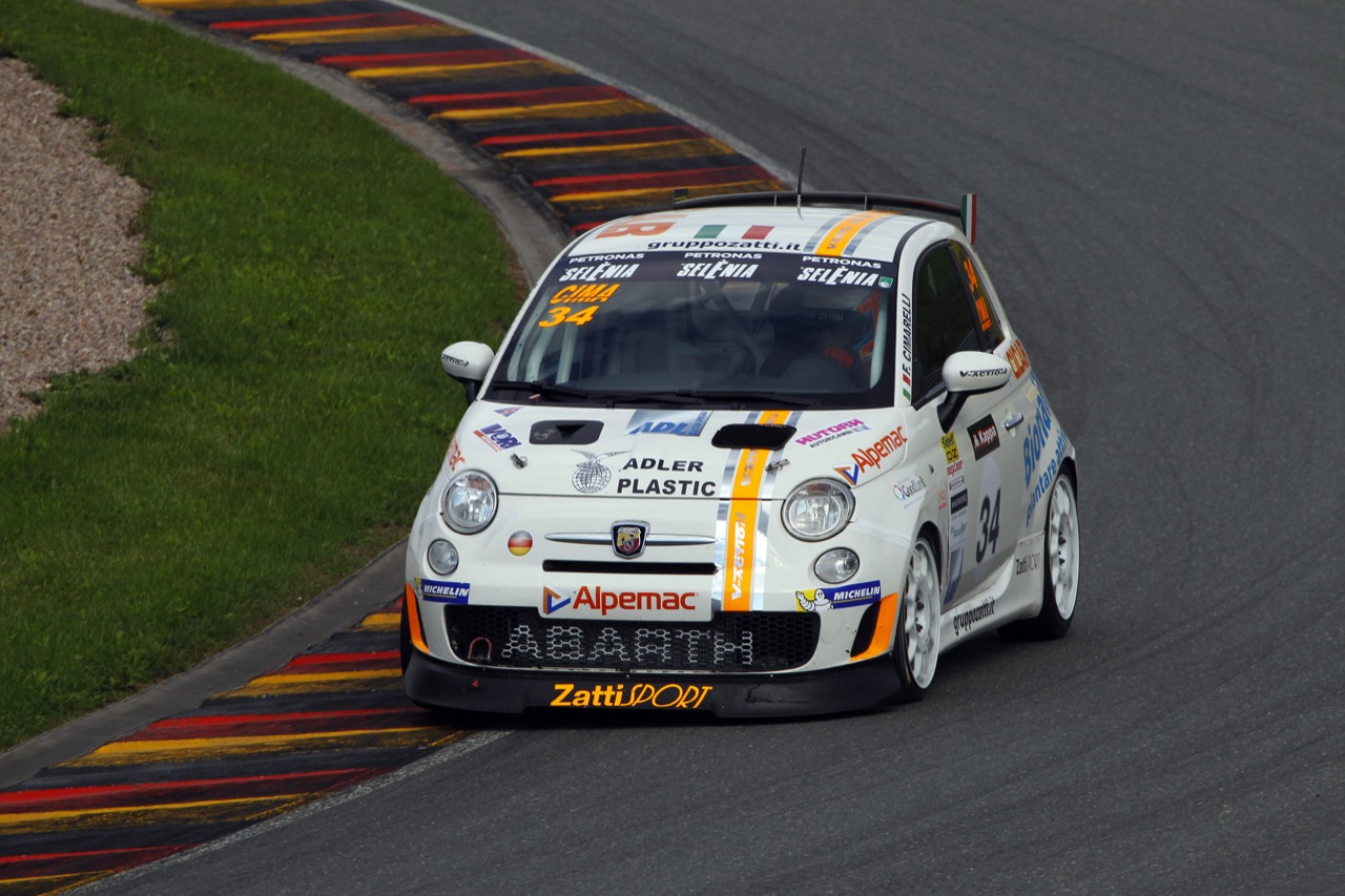 Trofeo Abarth Italia & Europa Sachsenring, Germany 29 - 30 08 2015