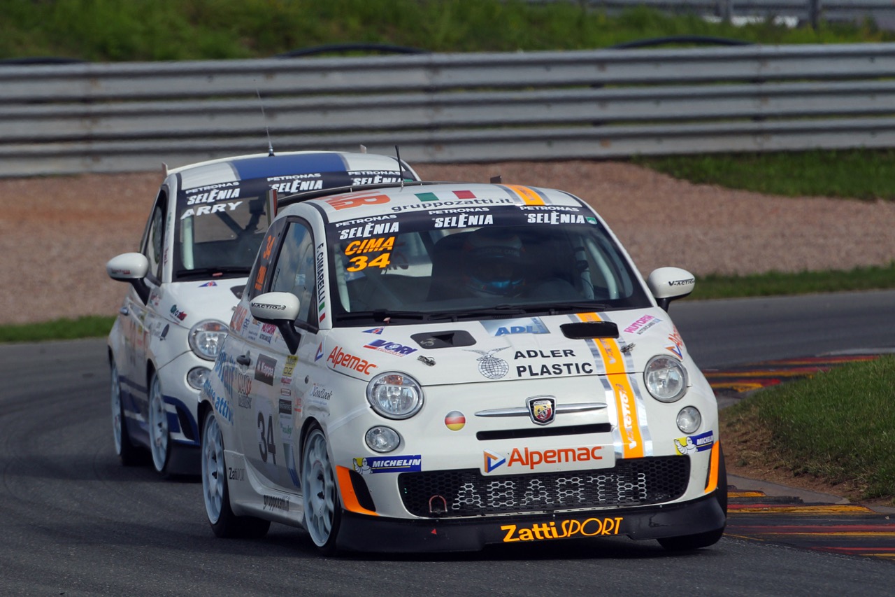 Trofeo Abarth Italia & Europa Sachsenring, Germany 29 - 30 08 2015