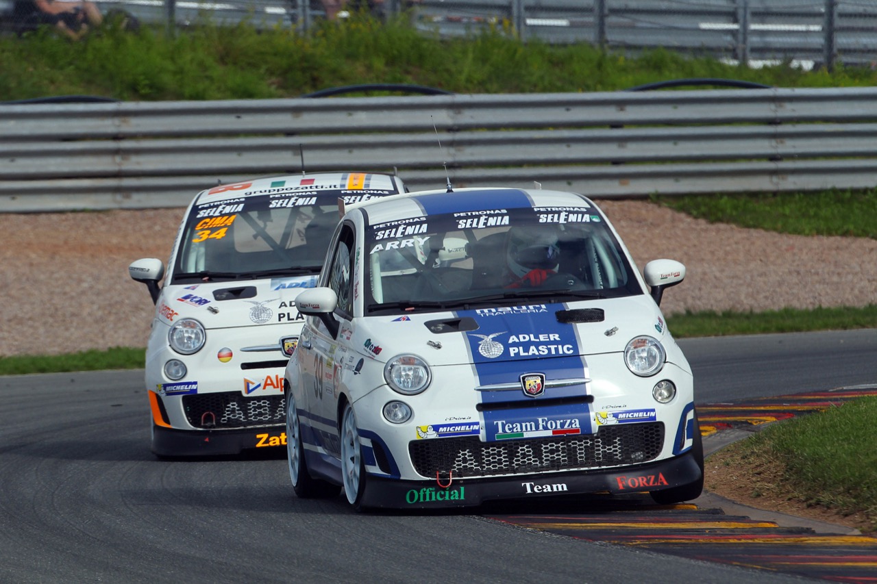 Trofeo Abarth Italia & Europa Sachsenring, Germany 29 - 30 08 2015