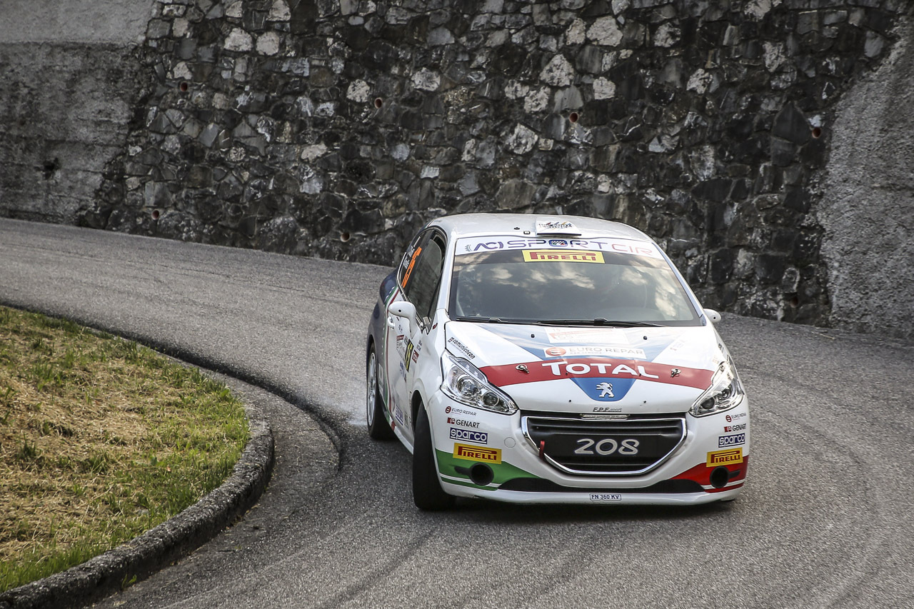 Tommaso Ciuffi e Nicolò Gonella, Peugeot Italia - Rally Friuli Venezia Giulia 2019
