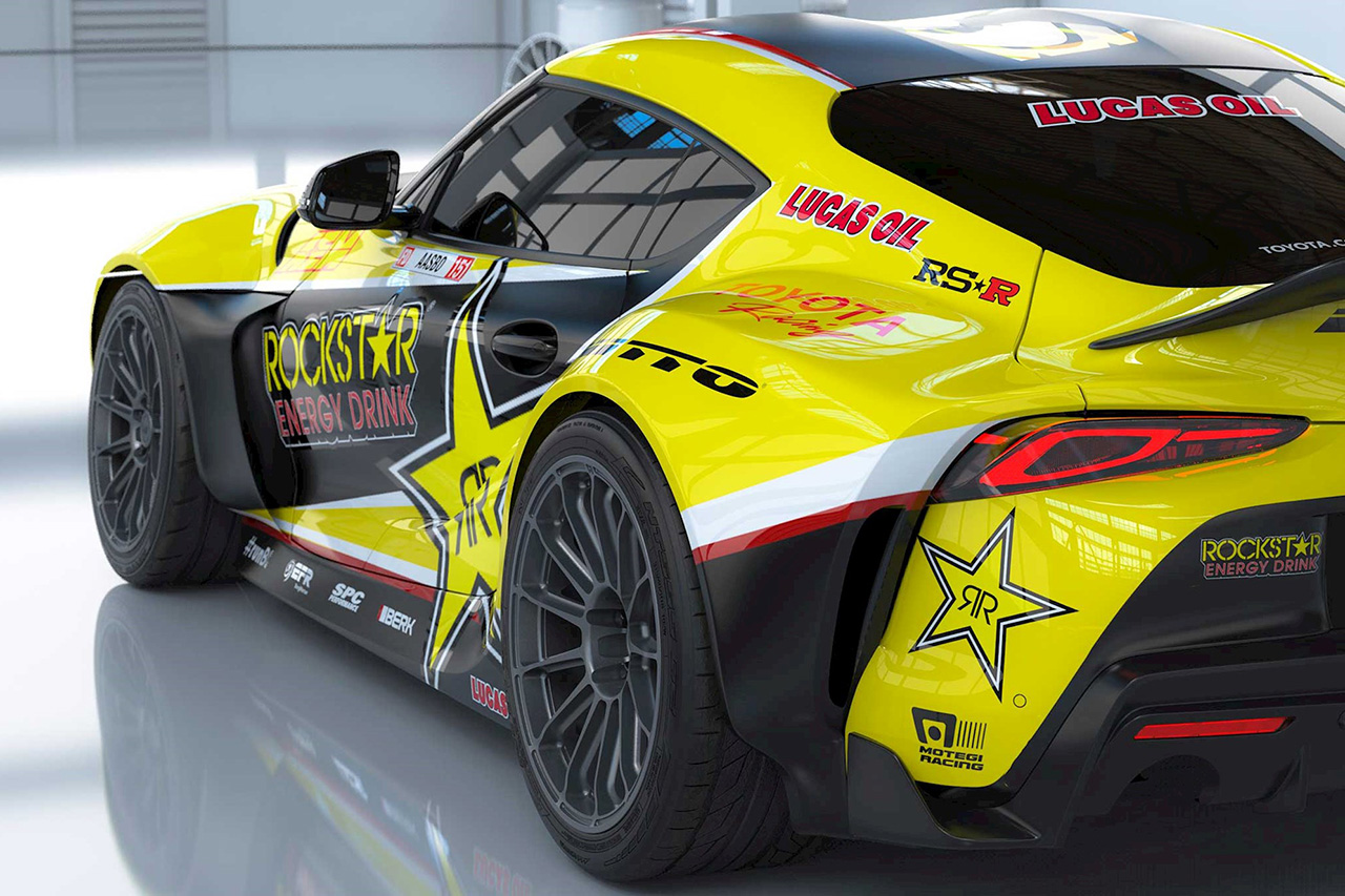 Toyota GR Supra Rockstar Energy 2020 - Fredric Aasbo, Formula Drift