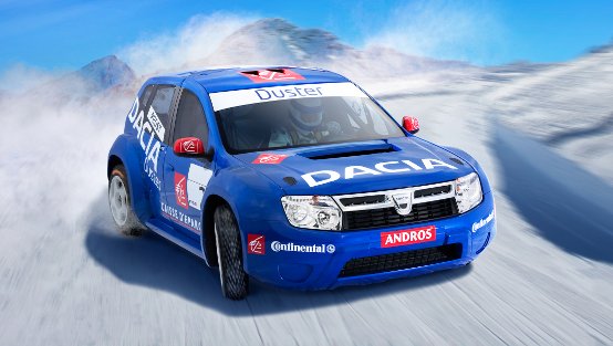 Dacia Duster al Trofeo Andros