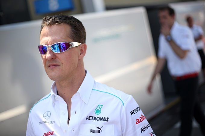 Niente gara a Muro Leccese per Michael Schumacher