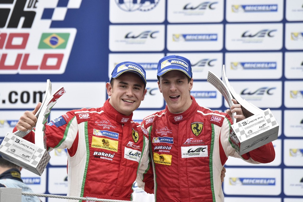 FIA WEC, 6 ore San Paolo – Chiusura di stagione con titolo Costruttori Ferrari e podio per Davide Rigon