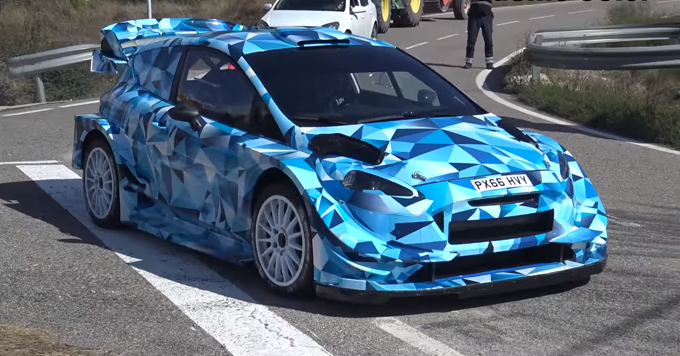 WRC – Test su asfalto in Spagna per la Ford Fiesta WRC 2017 con Ott Tänak