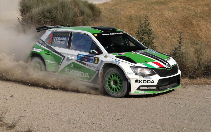CIR – Rally di San Marino, Škoda: seconda vittoria stagionale per Scandola
