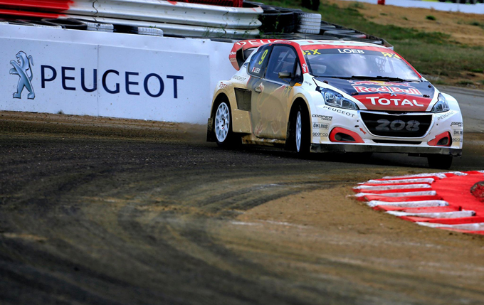 FIA WRX – Lohèac, Peugeot: quarto podio consecutivo per Loeb