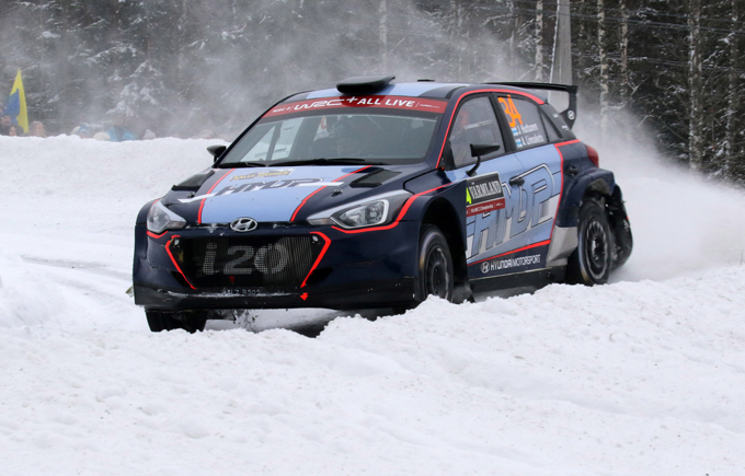 WRC2 – Rally di Svezia, Hyundai: Huttunen sesto all’esordio sulla i20 R5