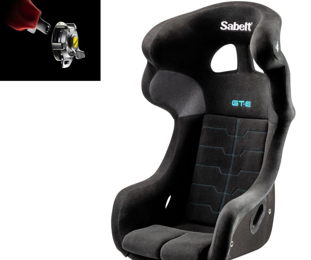 Sabelt presenta due novità per il 2019: il sedile GT-E e la cintura LPM
