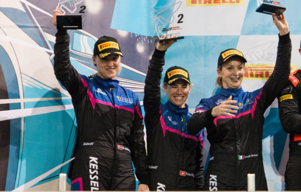 Kessel Racing conquista il podio di classe alla 12 Ore del Golfo con un team di sole donne