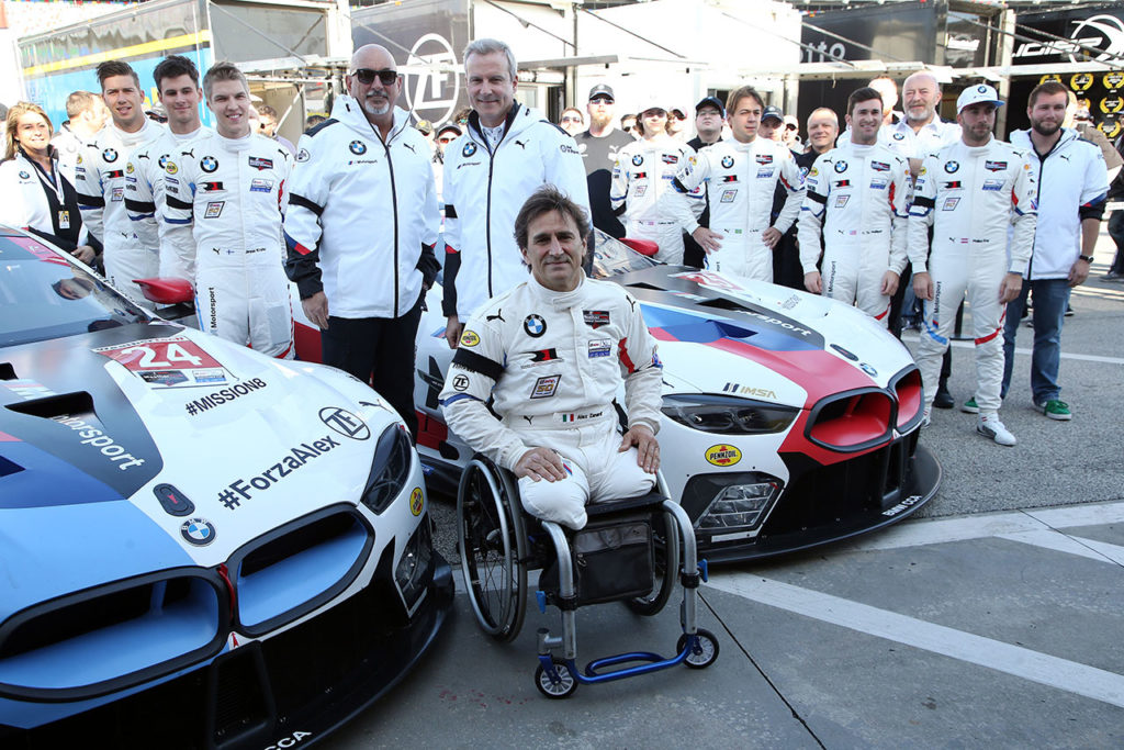 IMSA | Zanardi e la 24 Ore di Daytona: “Orgoglioso di BMW e del suo impegno”