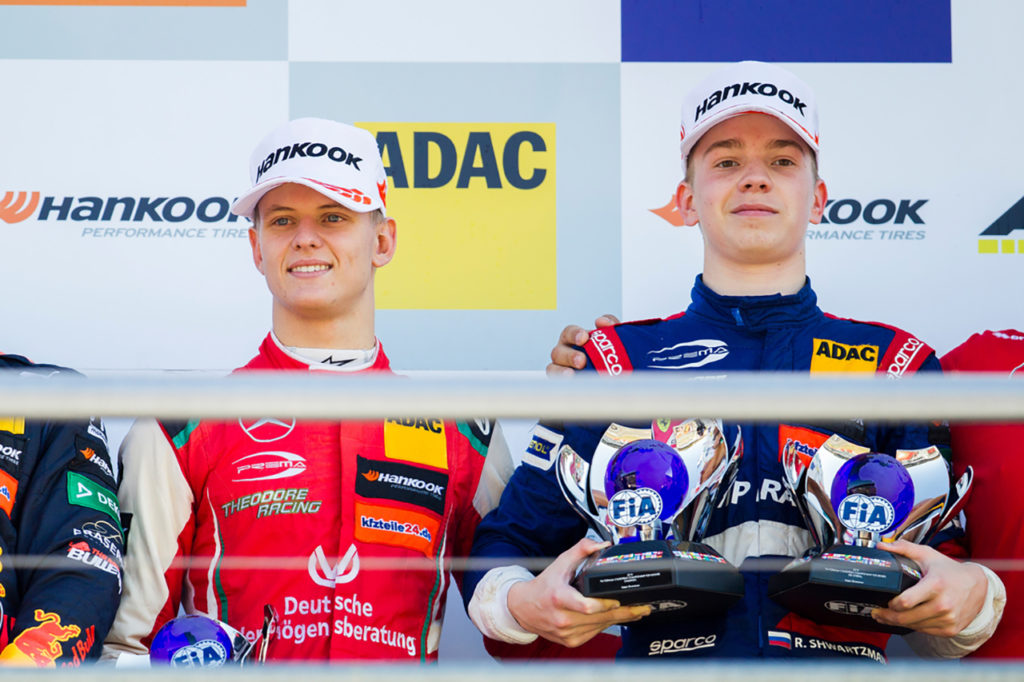 FIA F2 | Prema punta al titolo con Schumacher e Shwartzman nel 2020