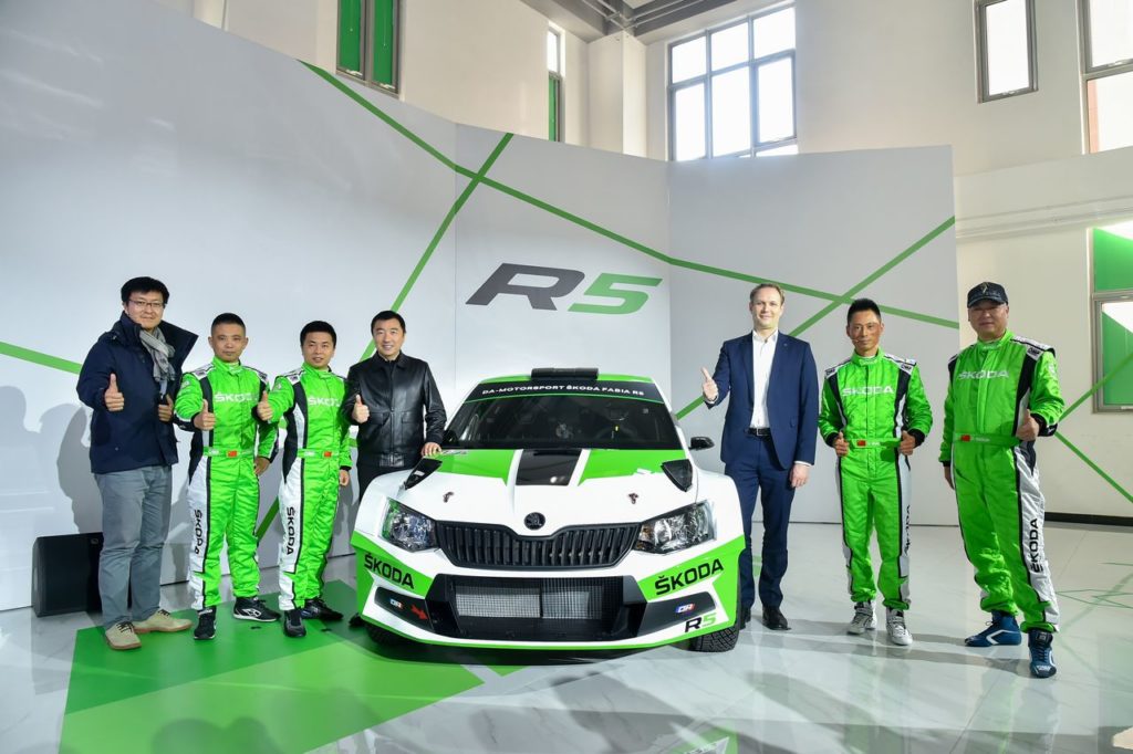 Skoda Motorsport sbarca in Cina con la Fabia R5
