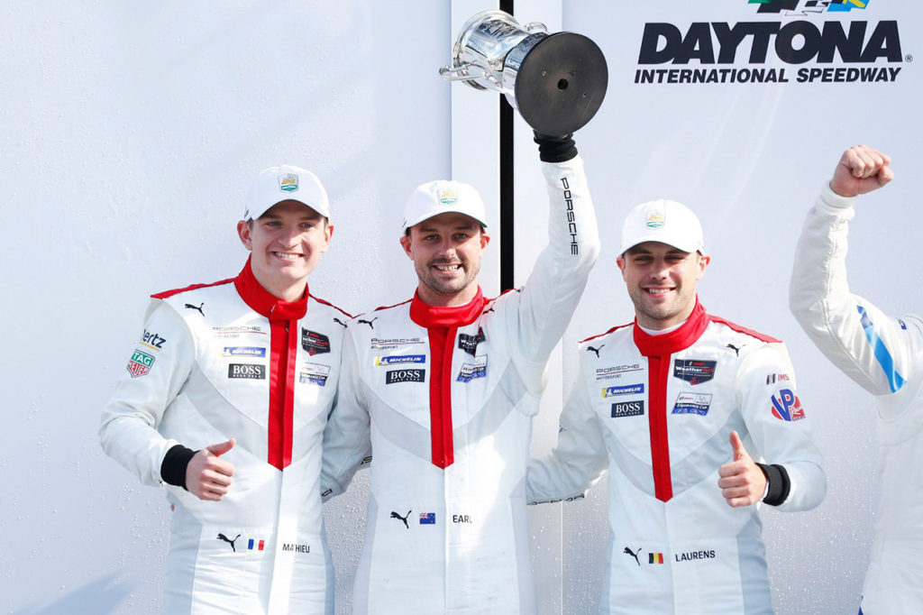 IMSA | Doppio podio per Porsche alla 24 Ore di Daytona