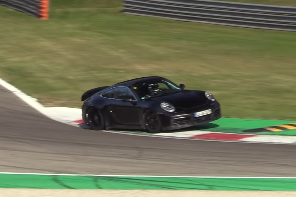 Porsche 911 (992) GT3, in azione le due auto prova a Monza nel 2018 [VIDEO]
