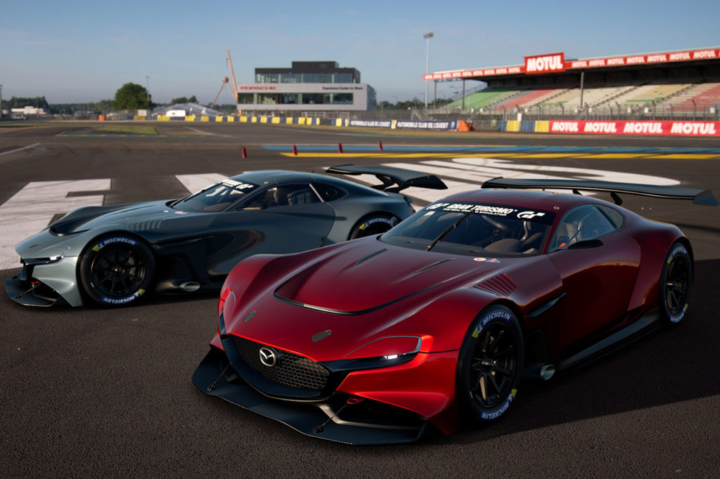 Mazda RX-Vision GT3 Concept, la nuova auto per Gran Turismo Sport su PlayStation 4 [VIDEO]