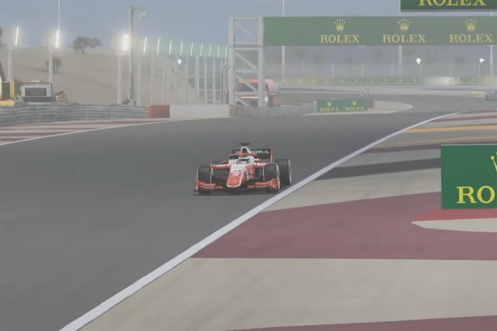 FIA F2 | Virtual Racing a Sakhir: doppietta di Arthur Leclerc con la Prema