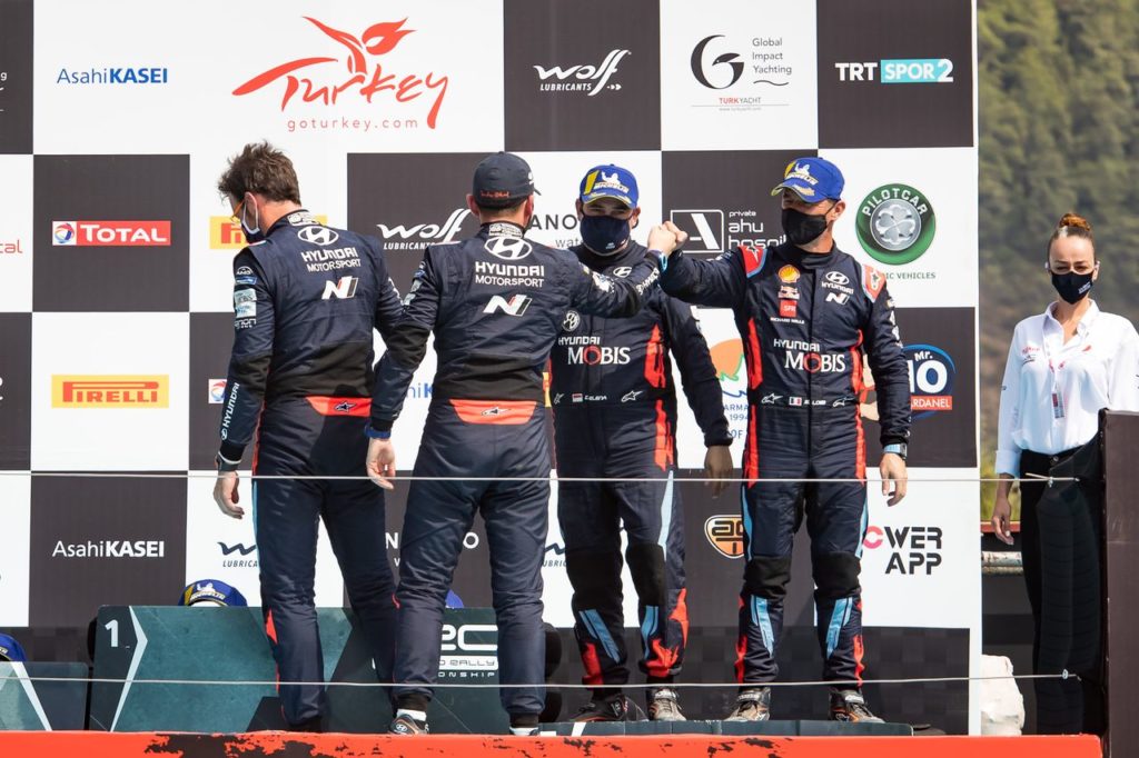 WRC | Hyundai Motorsport chiude il Rally di Turchia con un nuovo podio. “Non male, ma non il risultato che volevamo”