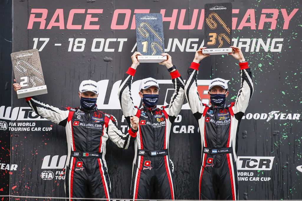 WTCR | Hungaroring, Gara 3: Guerrieri guida la tripletta di Honda