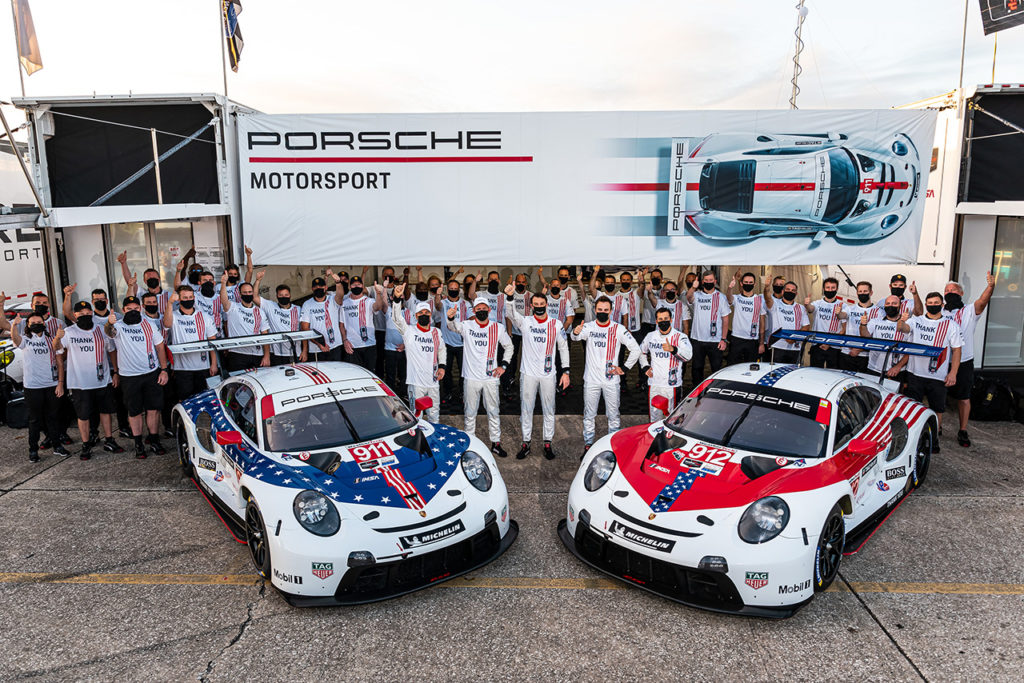 IMSA | Porsche dice addio al campionato con una doppietta alla 12 Ore di Sebring