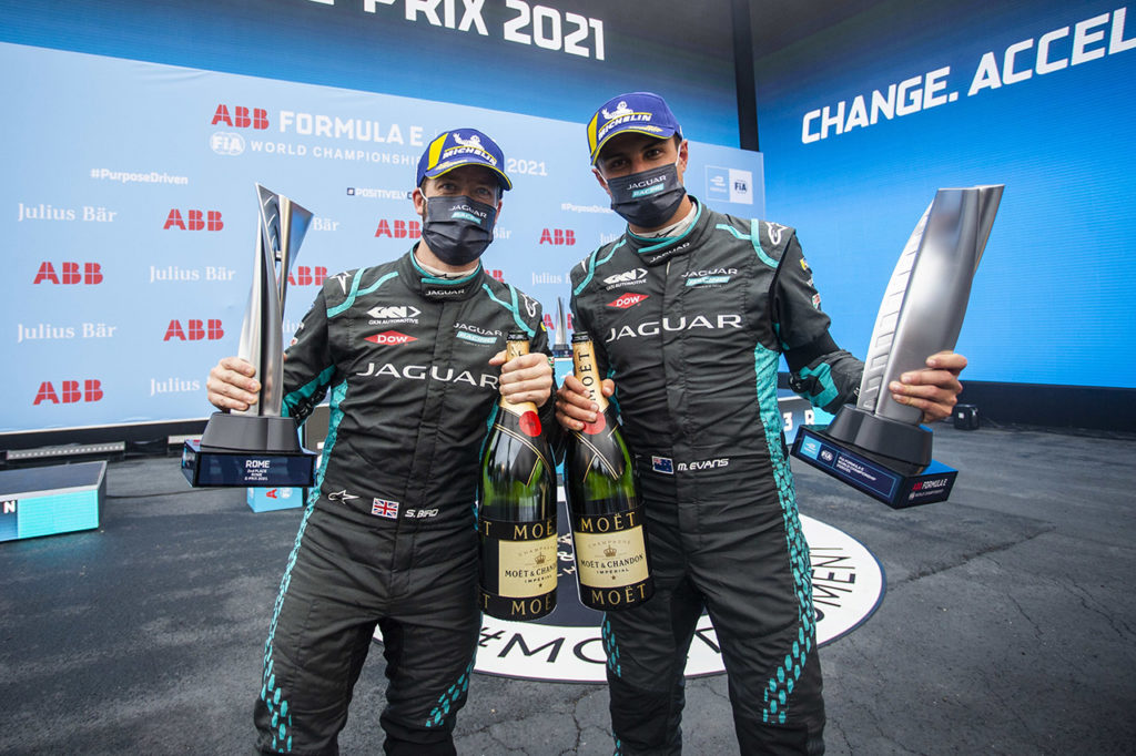 Formula E | Doppio podio per Jaguar a Roma, ora in testa alle classifiche piloti e team