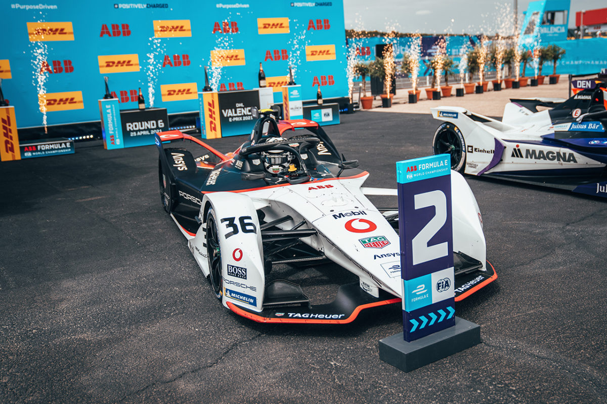 Fórmula E |  Lauterer acaba con el ayuno: primer podio esta temporada con Porsche en Valencia