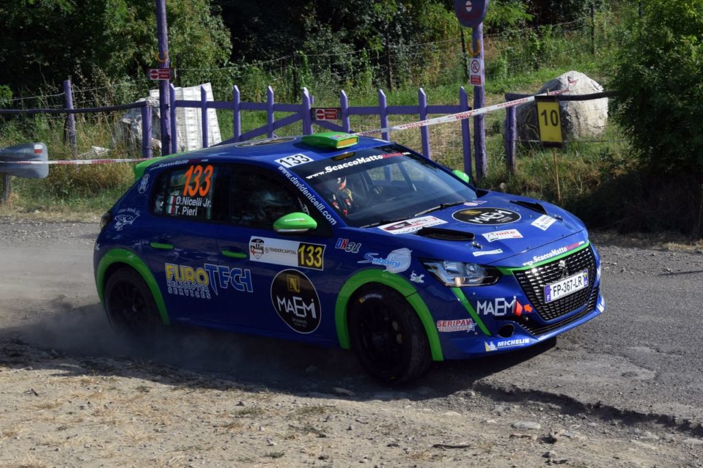 Rally 4 Regioni, il debutto positivo di Davide Nicelli su una vettura Rally4