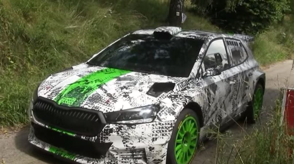 Skoda Fabia Rally2 Evo, partiti i test con gli ultimi aggiornamenti [VIDEO]