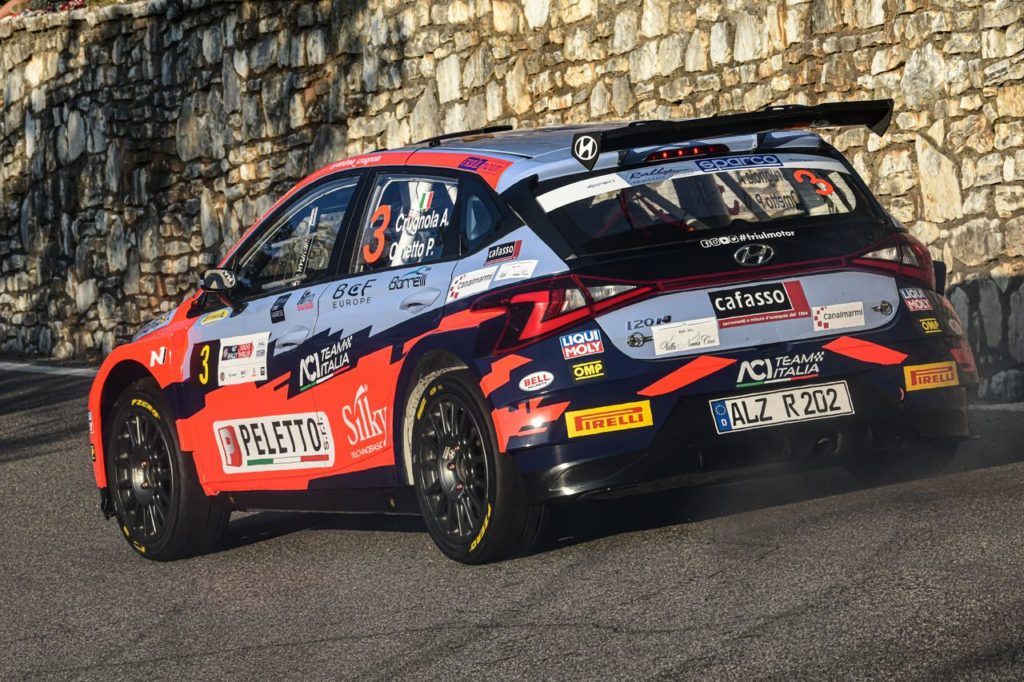 CIR | Rally 1000 Miglia 2021, Crugnola ed Ometto si prendono la PS1 con la nuova Hyundai Rally2