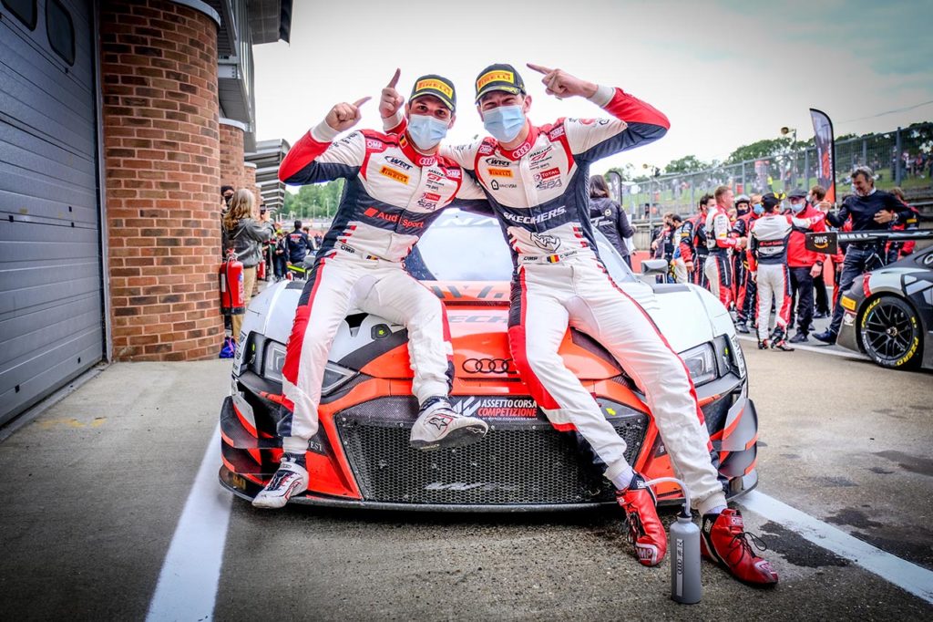 GTWC Europe | Vanthoor-Weerts campioni della Sprint Cup a Brands Hatch con Audi