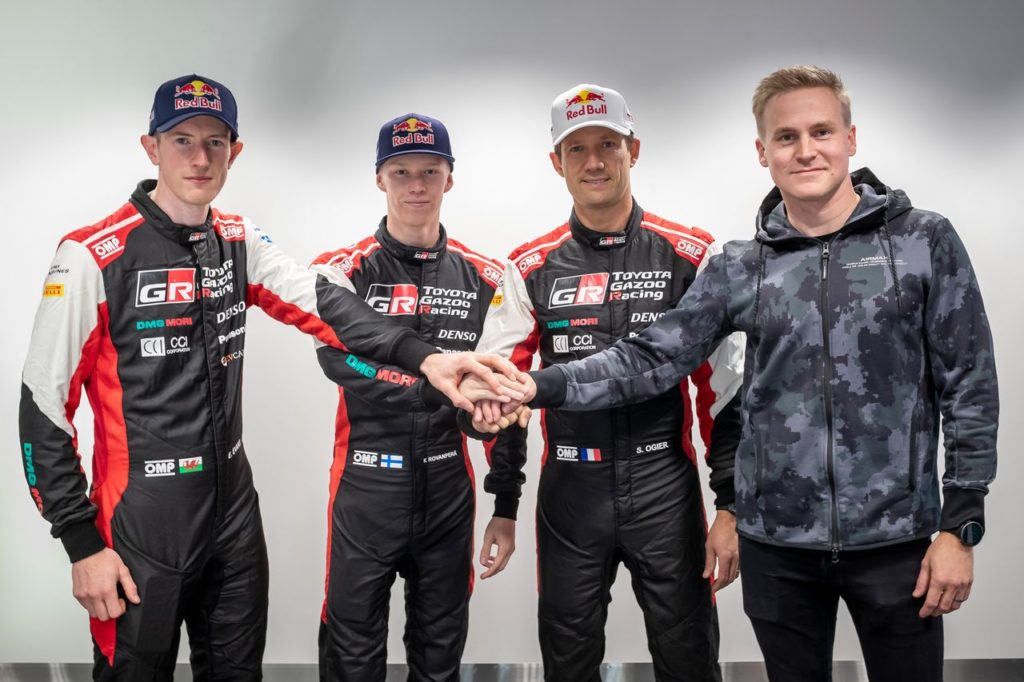 WRC | Svelata la nuova squadra di Toyota Gazoo Racing: torna Lappi, Ogier saluta Ingrassia