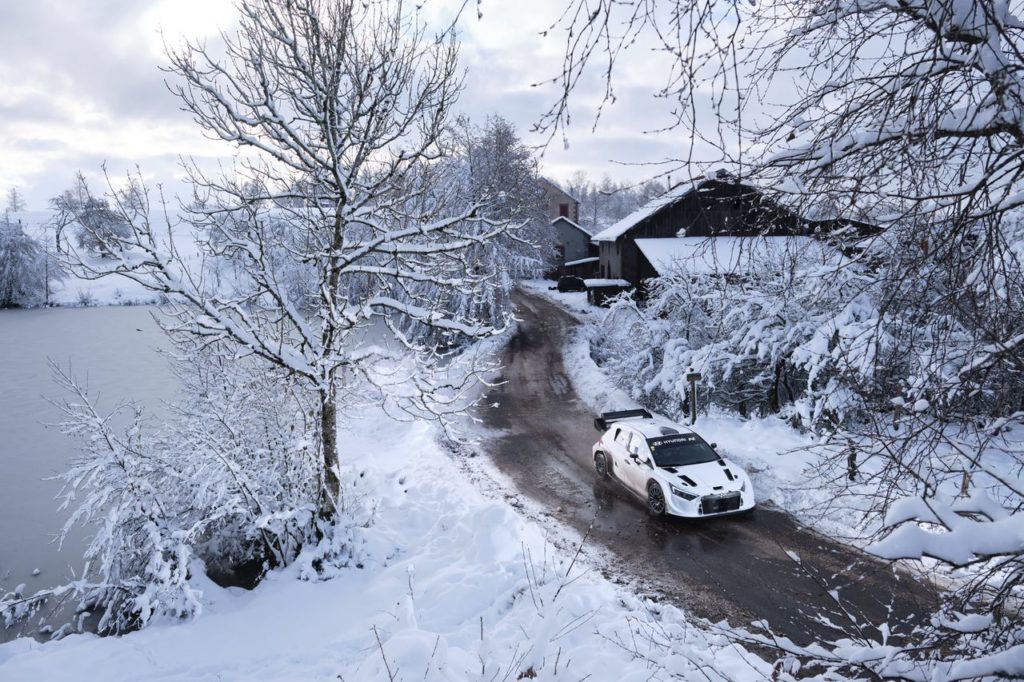 WRC | Imprevisto nei test Hyundai per il Rallye Monte Carlo: la neve blocca le sessioni