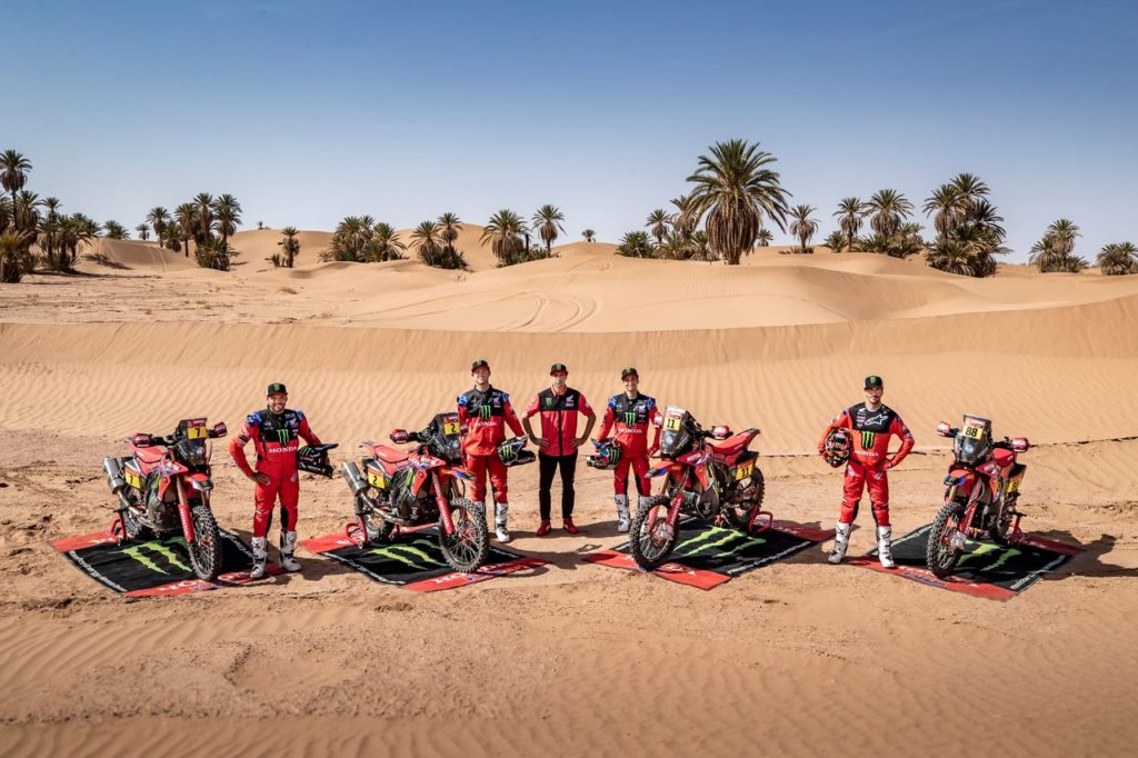 Dakar | Monster Energy Honda Team punta alla tripletta nell’edizione 2022
