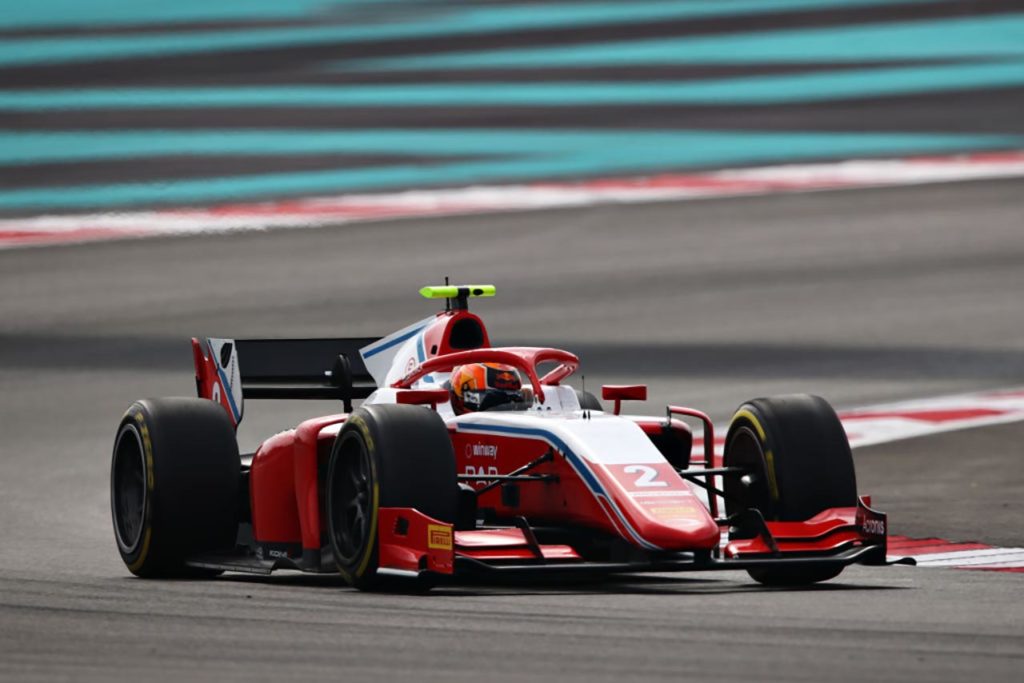 F2 | Test Abu Dhabi: Jehan Daruvala il più veloce con Prema