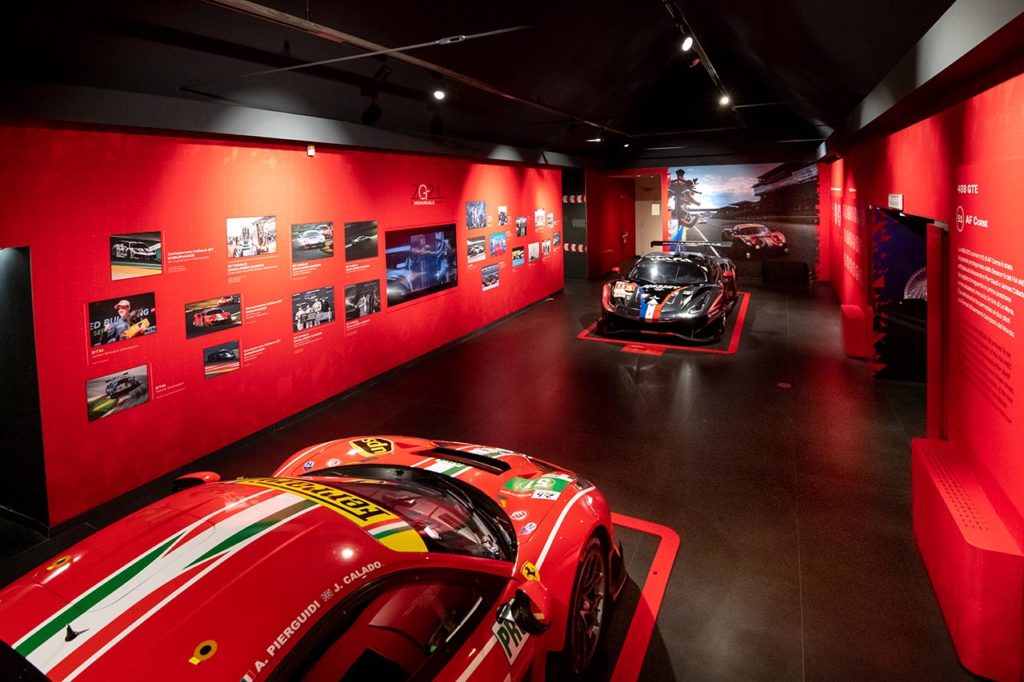 Ferrari espone le protagoniste della stagione GT al Museo di Maranello