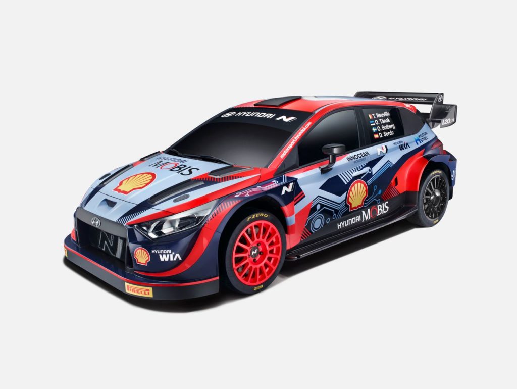 WRC | Svelata la livrea ufficiale della Hyundai i20 N Rally1 ibrida in gara nel 2022