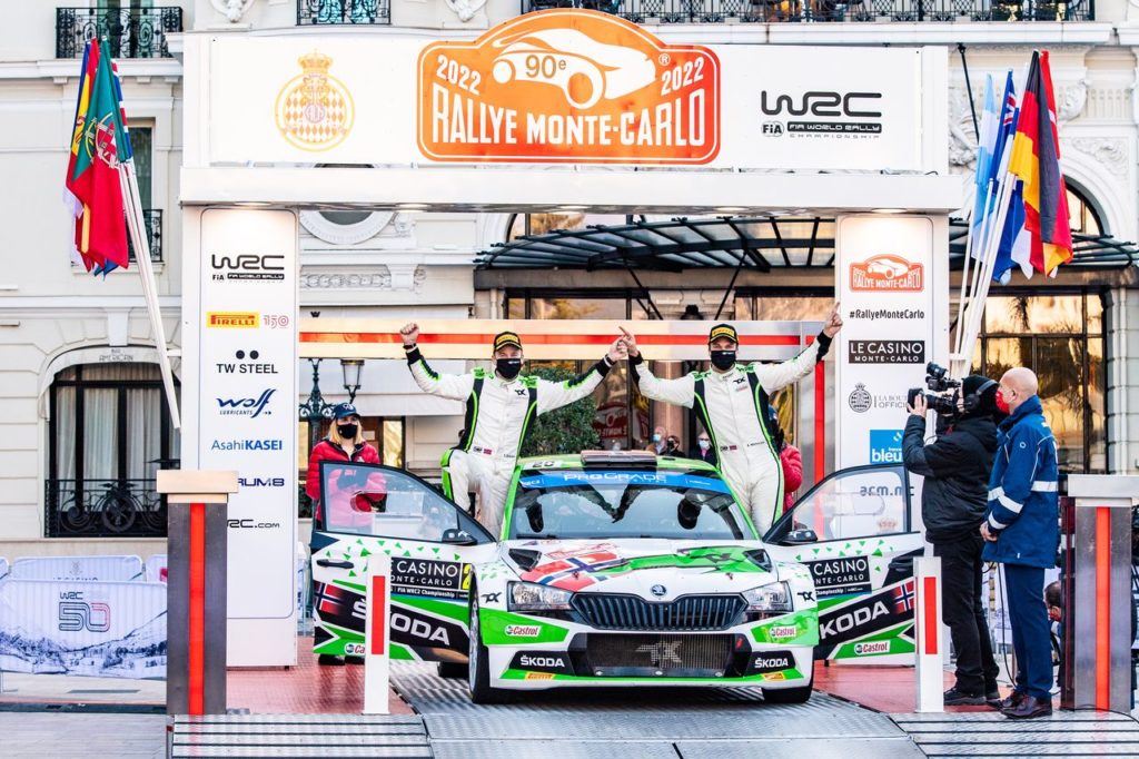 WRC | Skoda al Rallye Monte Carlo: Mikkelsen vince nel WRC2 e gli altri risultati