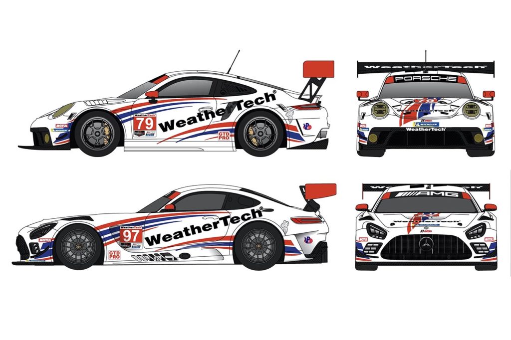 IMSA | WeatherTech Racing con una Porsche e una Mercedes-AMG a Daytona