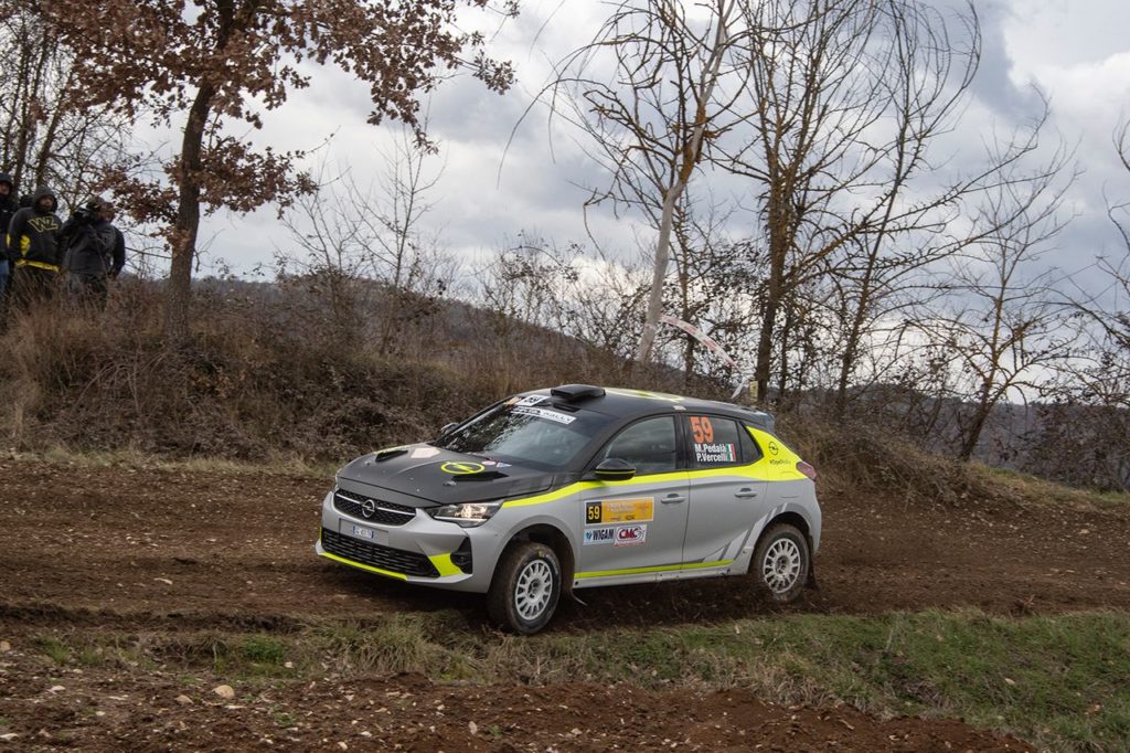 Vittoria di categoria per l’Opel Corsa Rally4 al Rally Valle del Tevere