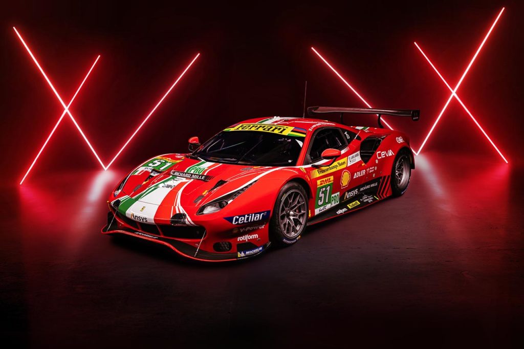 WEC | Ferrari e AF Corse svelano la nuova livrea per la stagione 2022